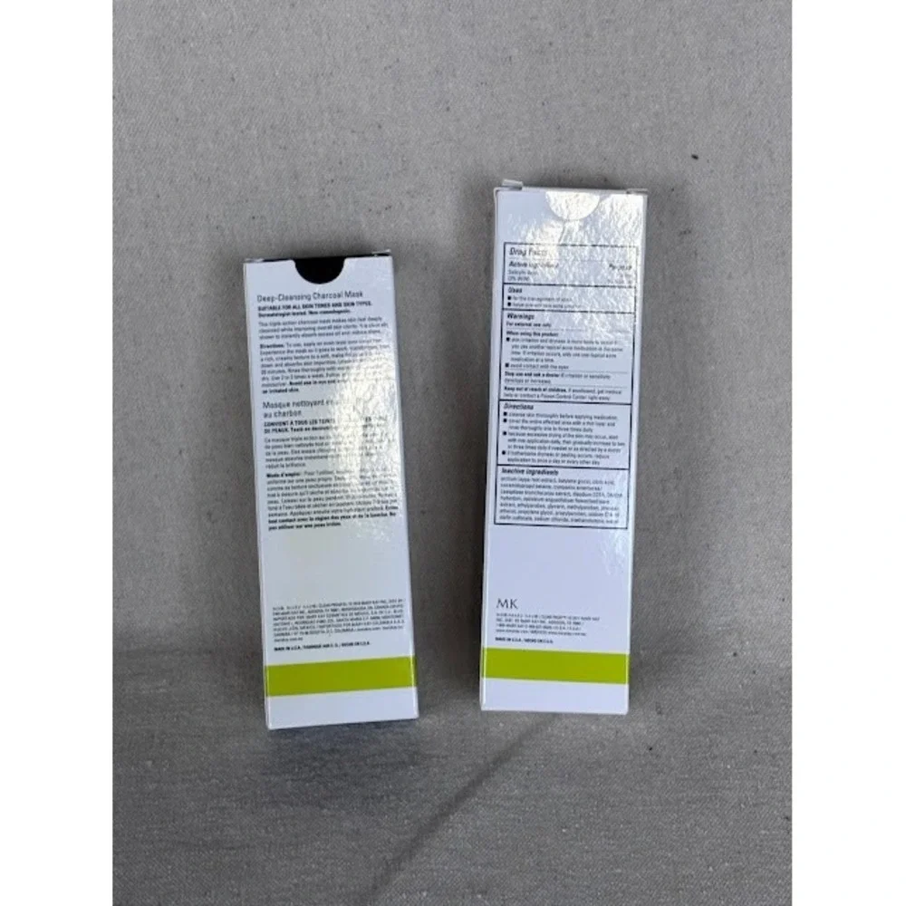 Mary Kay Clear Proof Deep Cleansing‎ Charcoal Mask + Acne Medication Gel